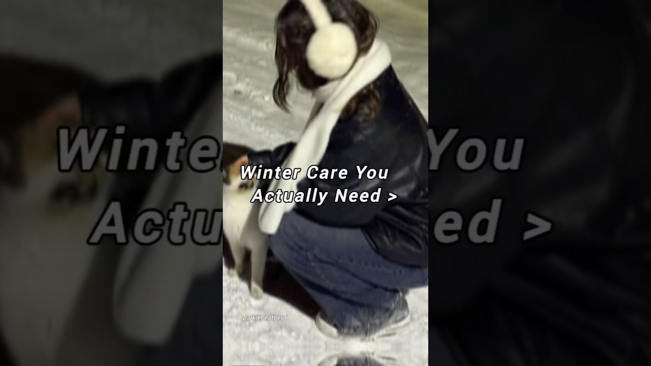 Simple Winter Glow Routine🌷 