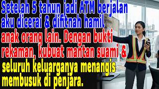 Baru saja bercerai, aku dihina dan diusir saat sedang hamil #kisah cinta #hikmah masa tua