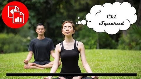 Calculate a Chi Square Test with Excel