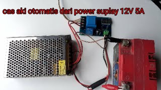 How to make an automatic battery charger from a 12V 5A power supply
