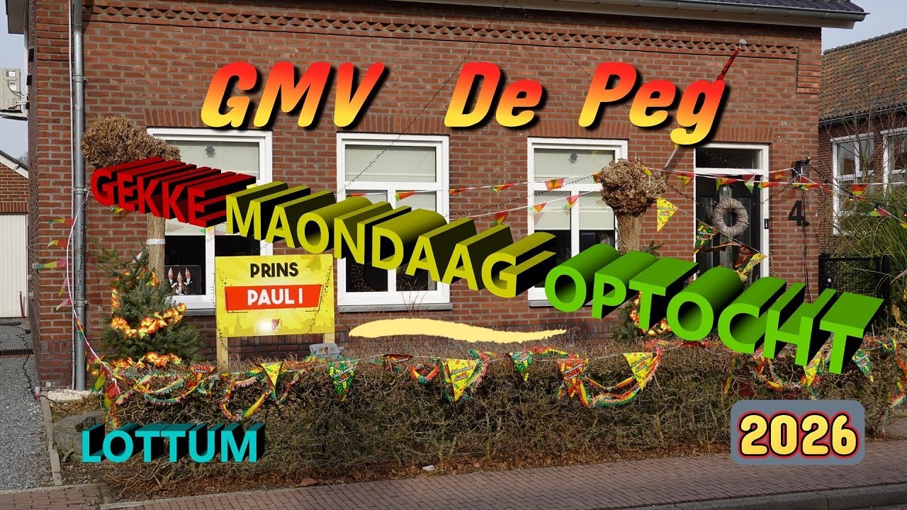 GEKKE MAONDAAG OPTOCHT LOTTUM 2026