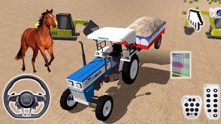 Indian Tractor Driving Simulator 3D - Offroad Tractor Drive Games - Android Gameplay screenshot 5