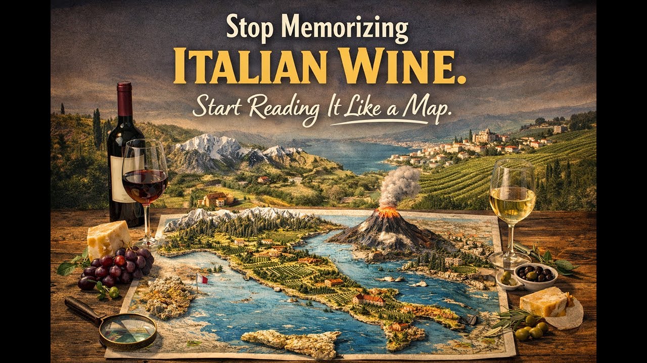 Stop Memorizing Italian Wine. Start Reading It Like a Map.