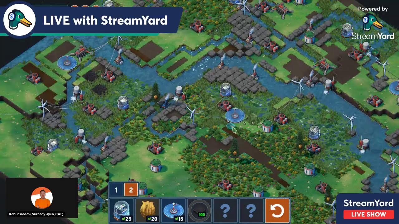 Tutorial Terra Nil games Strategy Environment