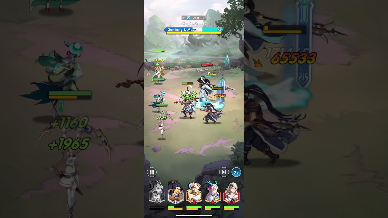 Mythic Heroes: Idle RPG (21-60 Boss Battle: GM)