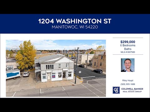 1204 Washington St, Manitowoc, WI home video tour
