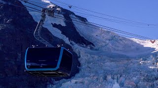 Cable car Matterhorn Glacier Ride Zermatt (Switzerland)