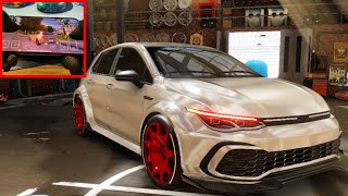 Widebody Golf GTI - 490HP Stage 3 Anti-Lag/DSG Farts - Driving School Simulator Evo Handcam Gameplay screenshot 4