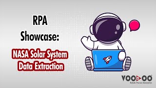 Robotic Process Automation Showcase - NASA Solar System Data Extraction Net Worth