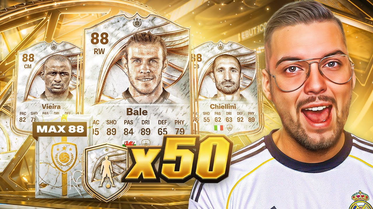 50x PACZKA Z IKONĄ MAX 88 & HERO MAX 88!! PARTY BAGI I NAGRODY ZA FC! EA FC 26 Ultimate Team