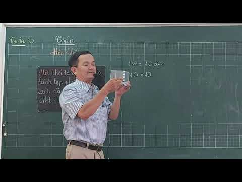 Toán -Tuần 23- Lớp 5-Tiết 112: Mét khối