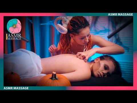 ASMR full body massage | Revival the girl with a massage | Roleplay halloween 2021 | ASMR Theatre