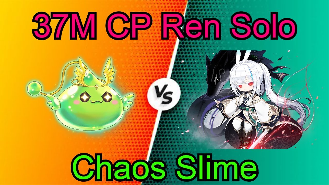 [GMS Kronos] 37M CP Ren Solo Chaos Slime
