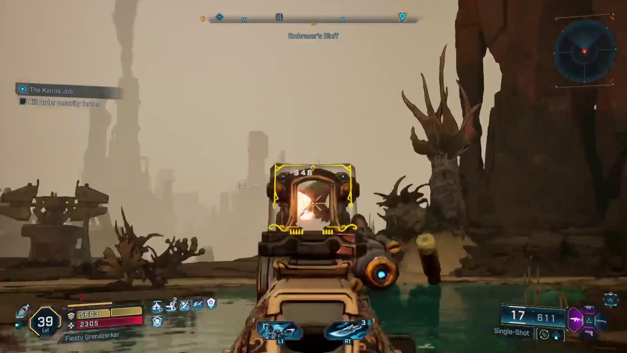 Borderlands 4: Checking out The Area Carcadia Burn and Trying to Finish the Kairos Job