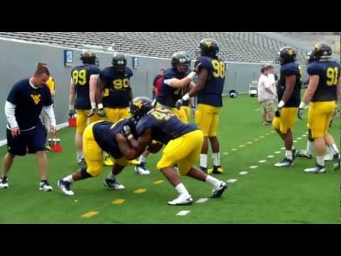 Erik Slaughter teaches the push-pull drill