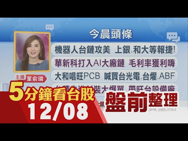 靜待本周Fed利率 美股收紅 台積先進封裝大爆單 帶旺台設備廠 大和唱旺PCB 喊買台光電.