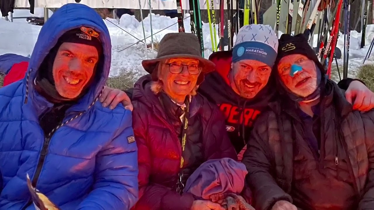 Glasnovic Jesse Ski Marathon Brian & Scott