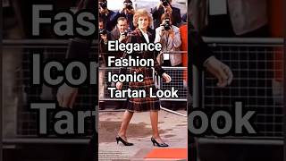 Princess Diana's Iconic Tartan Look A timeless elegance #princessloversd #shortsfeed #shorts