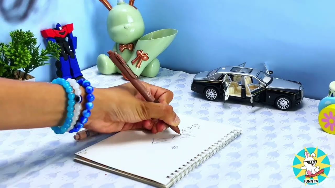 ACRYLIC COLOR AND AESTHETIC PEN ASMR ✨️😌😍