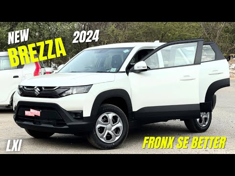 2024🔥new Maruti Suzuki Brezza Lxi🔥base Model🔥on-road Pricing🔥detailed Review