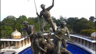 Malaysia/tugu negara/cinematic  drone video