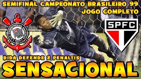 São Paulo x Corinthians Semifinal Campeonato Brasileiro 1999 Jogo Completo