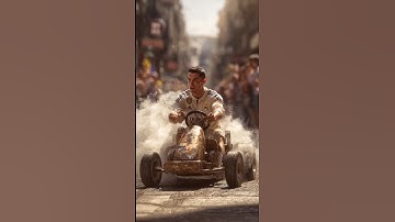 CRISTIANO RONALDO transforma um Kart quebrado em ouro #cristianoronaldo #messi #motivação #futebol