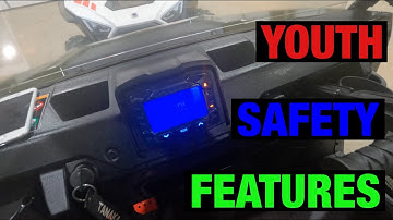 2 BEST SAFETY FEATURES on your RZR 200 and Ranger 150. (BONUS safety feature on both machines)
