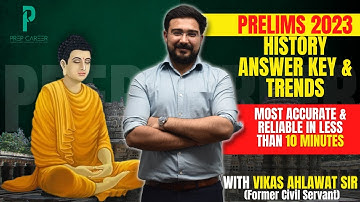 UPSC CSE 2023 Prelims - History Section Answer Key, Solutions and Trends by Vikas Ahlawat Sir