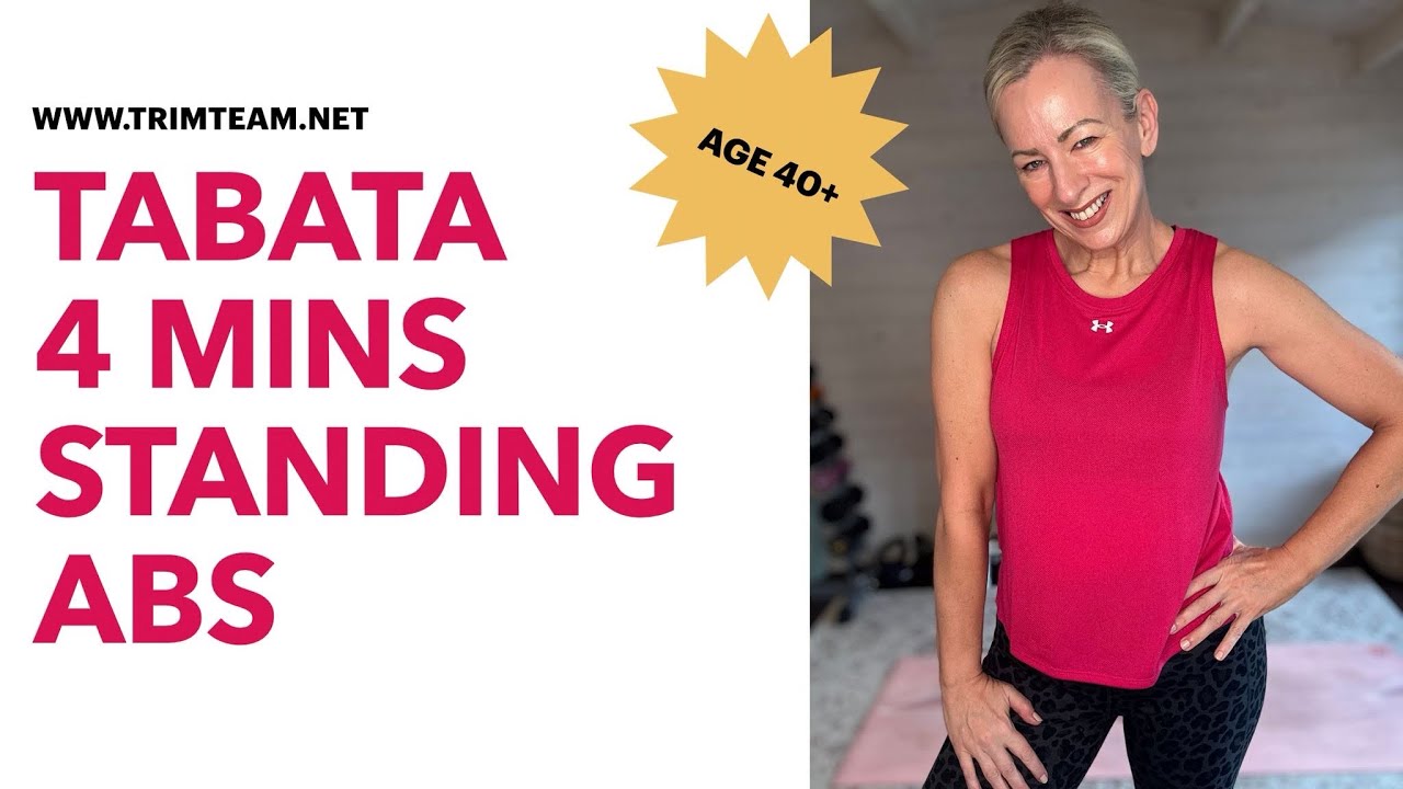 Tabata 4 minute Standing Abs