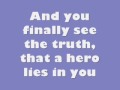 Mariah Carey - Hero lyrics