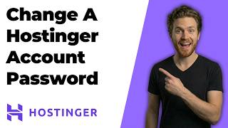 How To Change A Hostinger Account Password (2026 Easy Guide)
