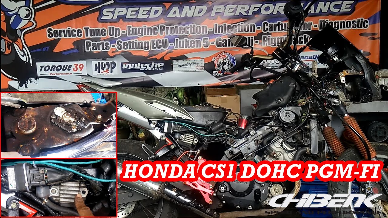 Kupas Bahas Honda CS1 Modifikasi DOHC Injeksi  ft CBR 150 Fi