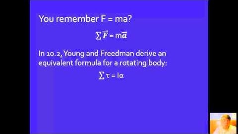 10.2 Torque and Angular Acceleration