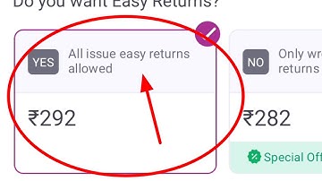 All issue easy returns ka matlab Meesho