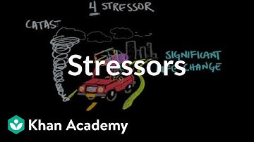 Stressors | Processing the Environment | MCAT | Khan Academy