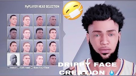 *NEW* DRIPPEST FACE CREATION IN NBA 2K20💧