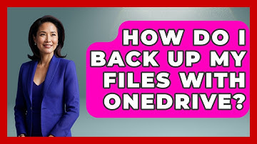How Do I Back Up My Files With OneDrive? - Emerging Tech Insider