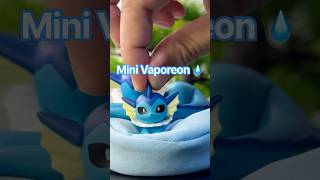 Mini Vaporeon Figure 💧#eeveelutions