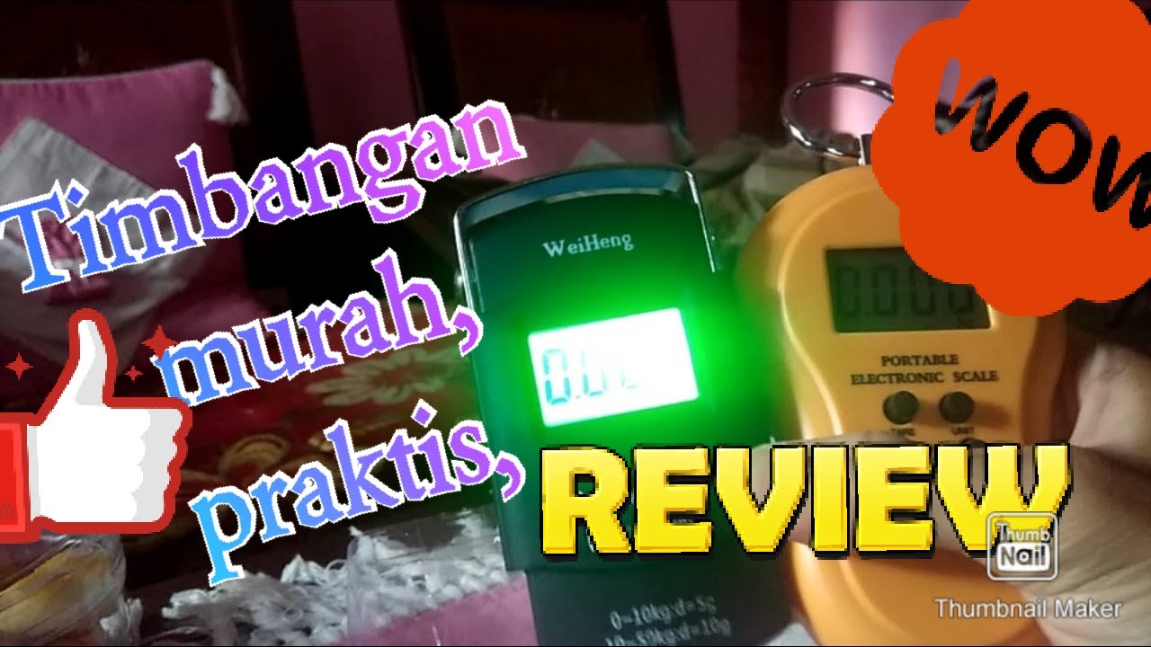Review Timbangan Digital
