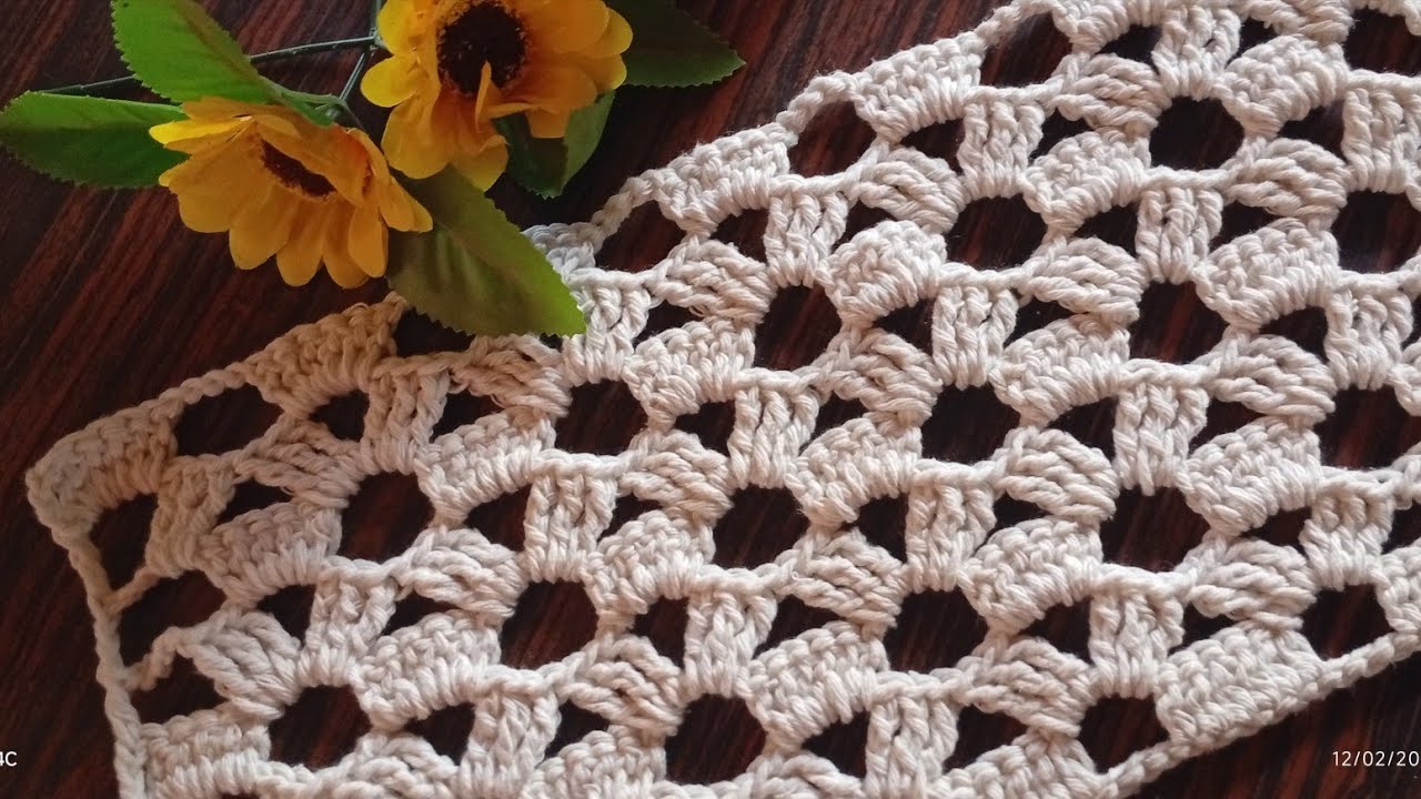 Base de crochê 🧶 07 simples e fácil de fazer 