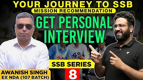 NDA SSB Personal Interview Complete Guidance - Ex NDA | SSB Series | Learn With Sumit