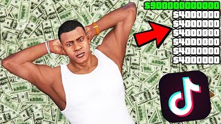 تجربة قلتشات التيك توك لـسلسلة قراند GTA ! | الجزء 45