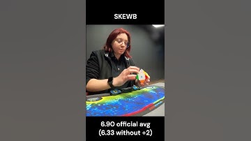 Skewb +2 :(  #rubik #rubikscube #rubiks #speedcubing #viral #competition #skewb #+2  #funny
