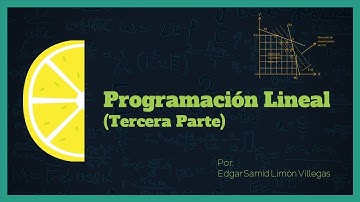 Programación Lineal 3 de 3 (Calculadora CASIO 991EX)