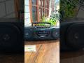 boombox Sony CFS-B11 AM FM stereo cassette recorder classical sound#shortsviral #viral#vintage