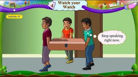 std 6 english sem 1 unit 4 activity 11