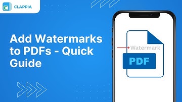How to Add Watermarks to PDFs ⢸ Frequent Asked Questions in Clappia
