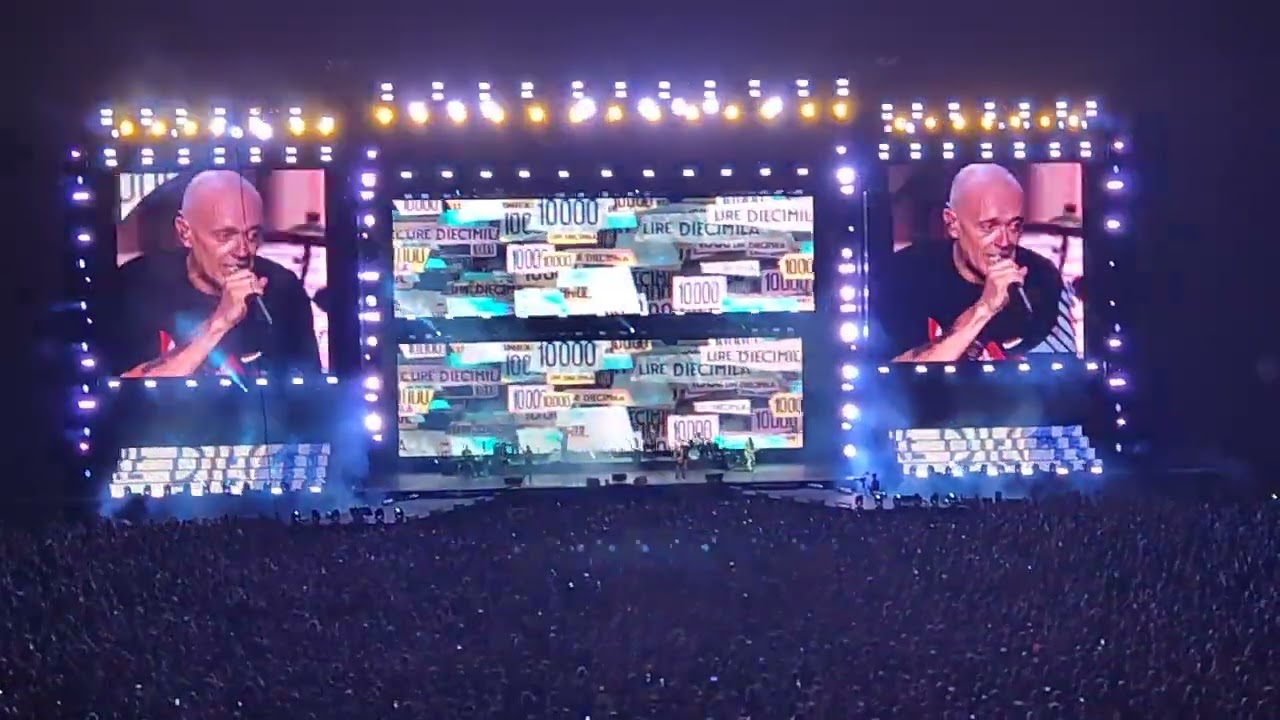 Max Pezzali - Con un deca, live San Siro 15/7/2022