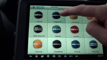 Peugeot Expert Citroen Jumpy Check Engine Reset Autel MS906BT